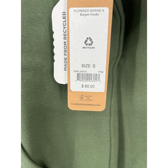 Green Hoodie with Red Accent - Picture 8 of 11